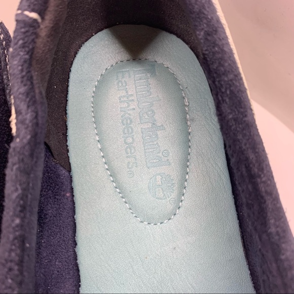 Timberland Earthkeepers Classic 2 Eye Womens Boat Shoes Deck Blue size 10 - Picture 4 of 9